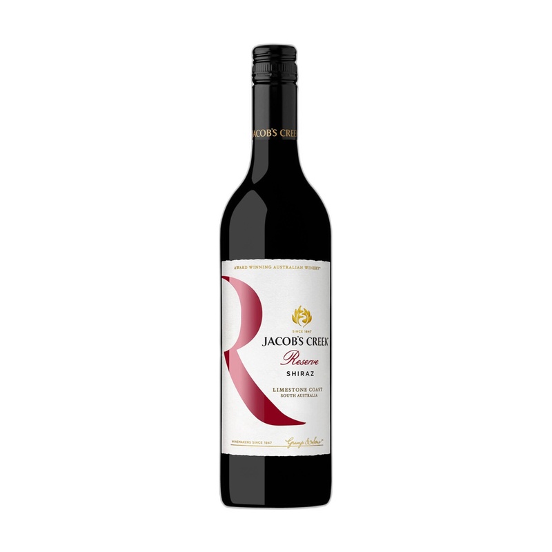 ВИНО JACOBS CREEK SHIRAZ RESERVE КРАСНОЕ СУХОЕ 14,5% 0,75Л АВСТРАЛИЯ