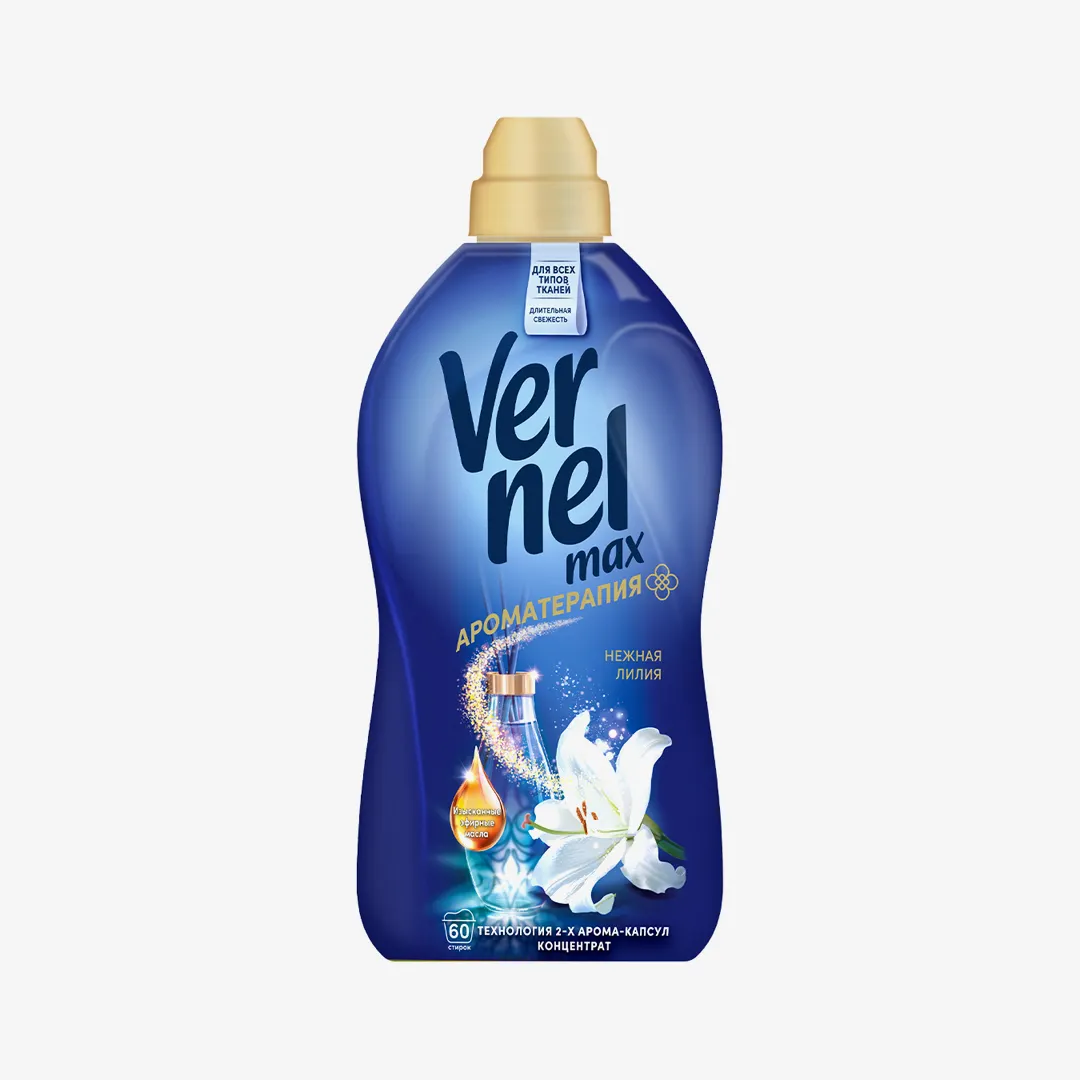 ОПОЛАСКИВАТЕЛЬ ДЛЯ БЕЛЬЯ VERNEL MAX НЕЖНАЯ ЛИЛИЯ 1440МЛ