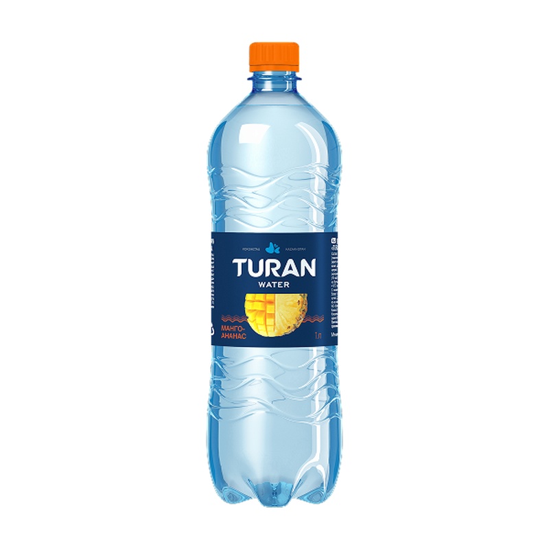 ВОДА НЕГАЗИРОВАННАЯ TURAN МАНГО АНАНАС 1Л ПЭТ