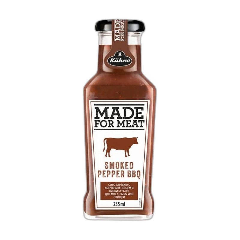 СОУС KUHNE SMOKED BBQ ДЛЯ МЯСА 235Г СТ/Б