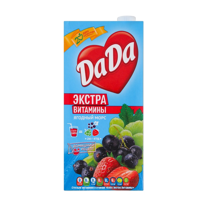 СОК DADA ЯГОДНЫЙ МОРС 1,9Л Т/П