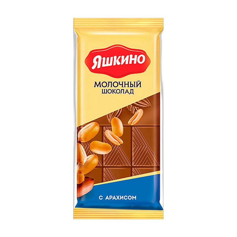 ШОКОЛАД ЯШКИНО АРАХИС 90Г