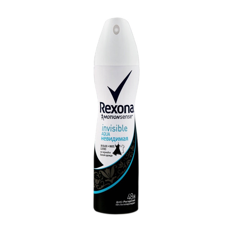 АНТИПЕРСПИРАНТ-СПРЕЙ REXONA WOMEN INVISIBLE AQUA 150МЛ