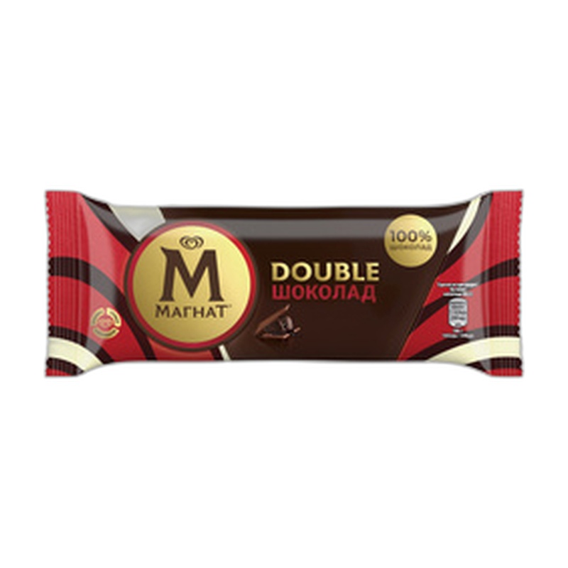 МОРОЖЕНОЕ МАГНАТ DOUBLE ШОКОЛАД ЭСКИМО 80Г