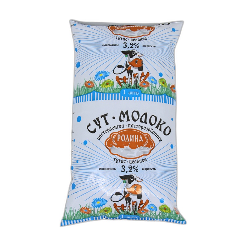 МОЛОКО РОДИНА 3,2% 1Л Ф/П