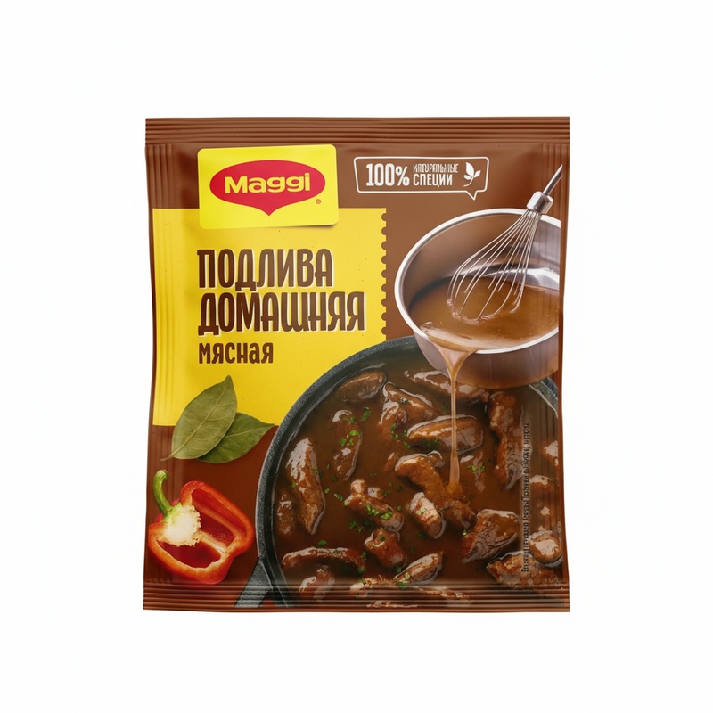ПРИПРАВА MAGGI ПОДЛИВА ДОМАШНЯЯ МЯСНАЯ 90Г