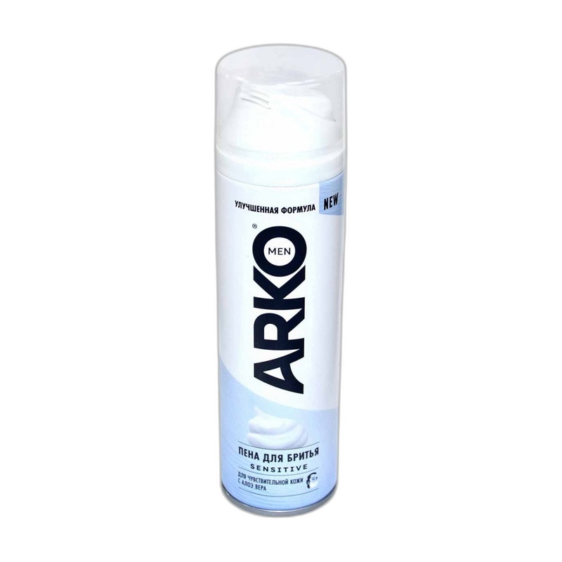 ПЕНА ДЛЯ БРИТЬЯ ARKO MEN SENSITIVE 200МЛ