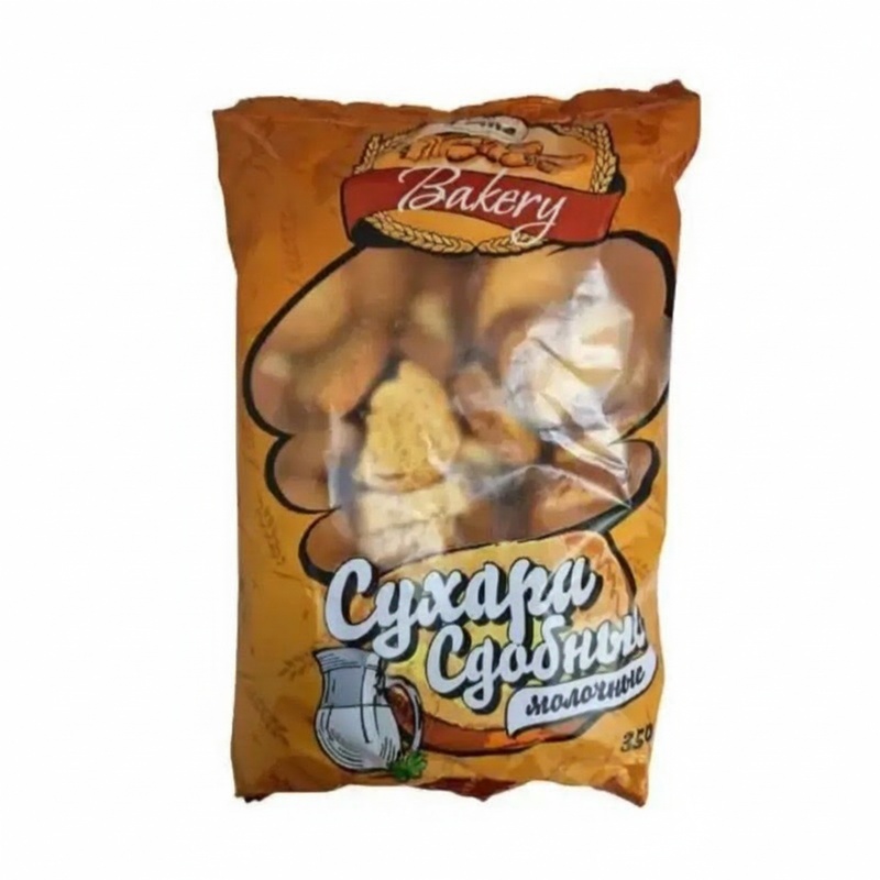 СУХАРИ FINE BAKERY СДОБНЫЕ МОЛОЧНЫЕ 350Г