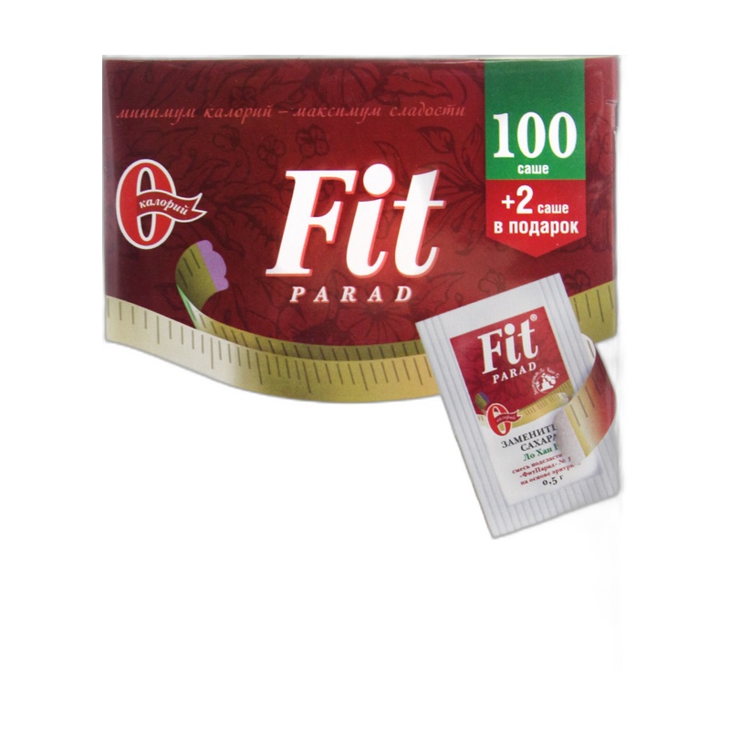 САХАРОЗАМЕНИТЕЛЬ FIT PARAD №12 100 САШЕ