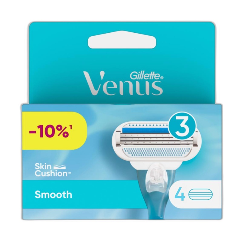 КАРТРИДЖИ ДЛЯ БРИТЬЯ GILLETTE VENUS 4ШТ