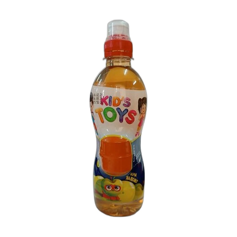 НАПИТОК СОКОСОДЕРЖАЩИЙ KIDS TOYS ЯБЛОКО 0,43Л ПЭТ