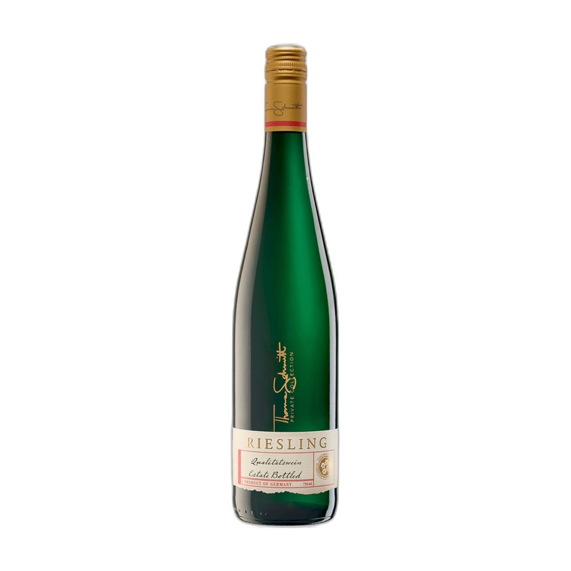 ВИНО DR.SCHMITT RIESLING QBA БЕЛОЕ СУХОЕ 9% 0,75Л ГЕРМАНИЯ