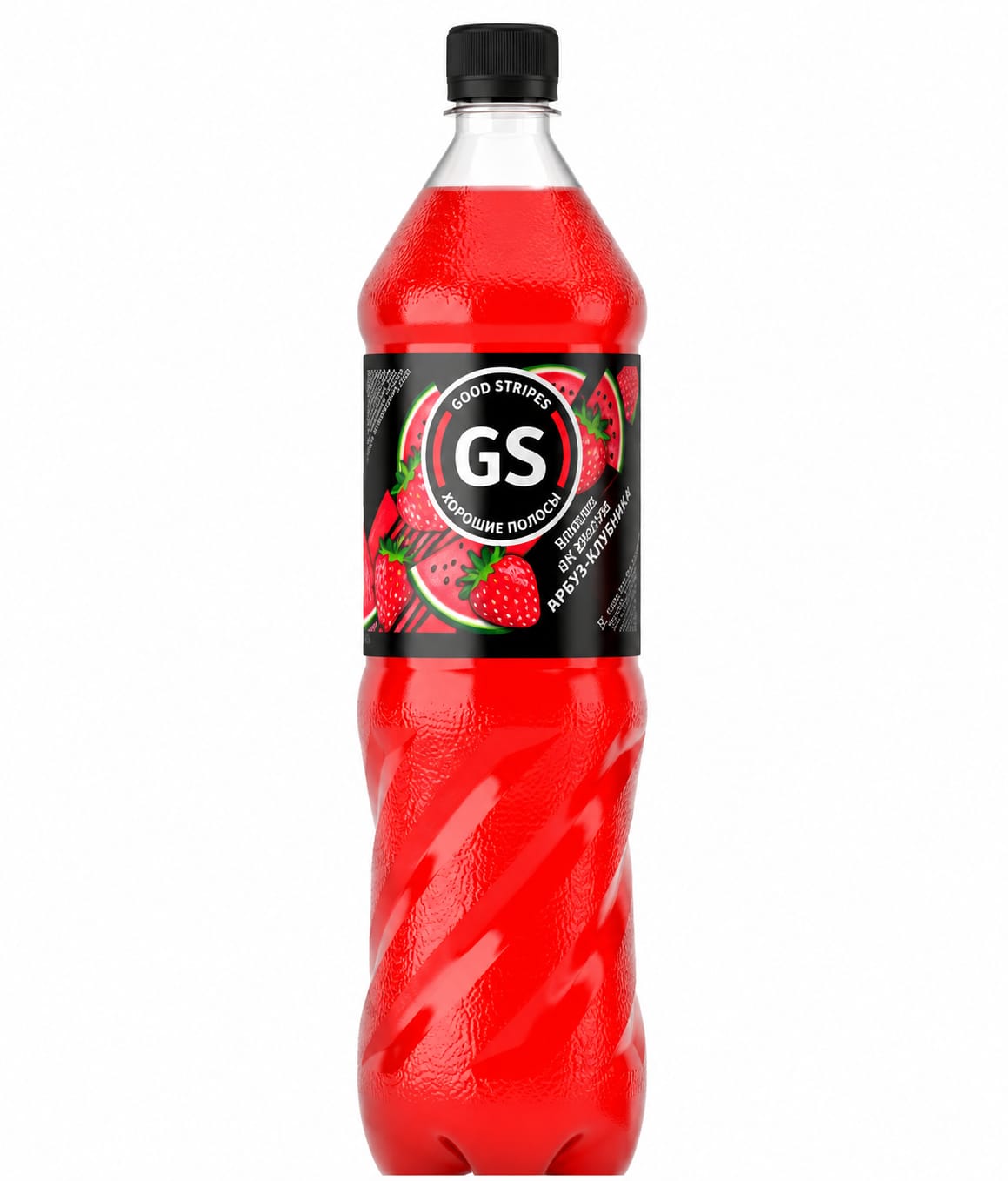 НАПИТОК ГАЗИРОВАННЫЙ GS АРБУЗ КЛУБНИКА 1,3Л ПЭТ