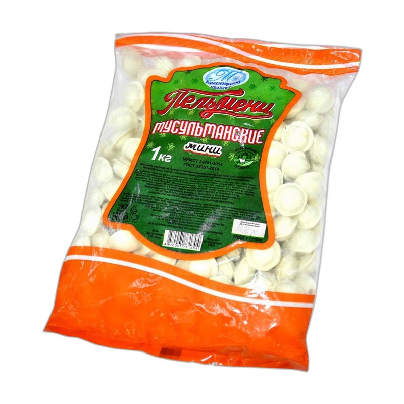 ПЕЛЬМЕНИ КРАСНОЯРСКИЕ КОЛБАСЫ МУСУЛЬМАНСКИЕ МИНИ 1КГ