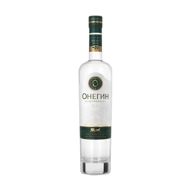 ВОДКА ОНЕГИН ORGANIC SPECIAL 40% 0,75Л