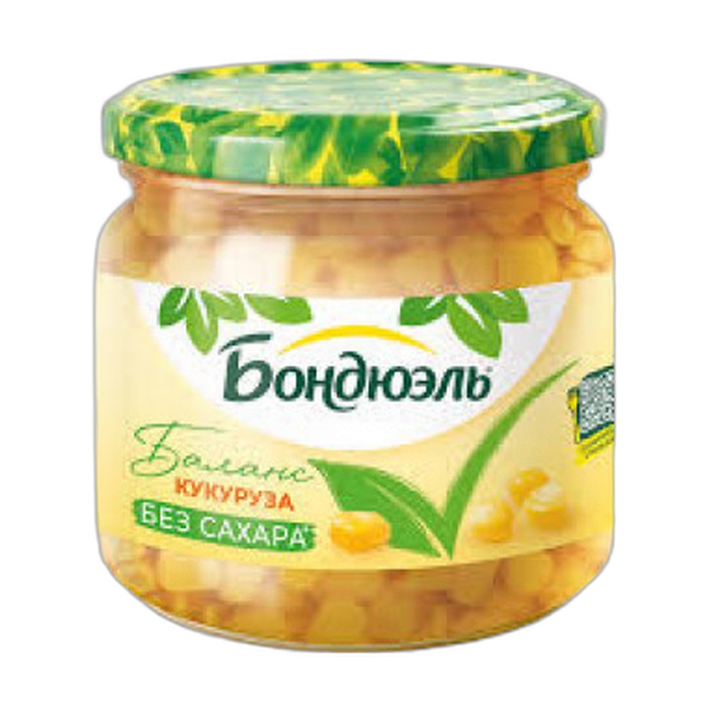 КУКУРУЗА BONDUELLE ЗОЖ 350МЛ