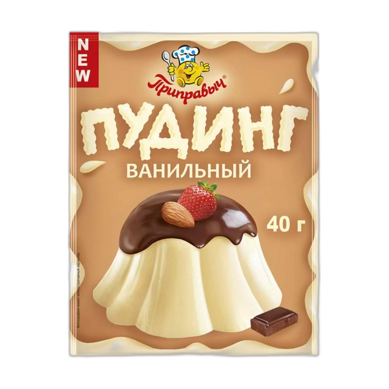ПУДИНГ ПРИПРАВЫЧ ВАНИЛЬ 40Г