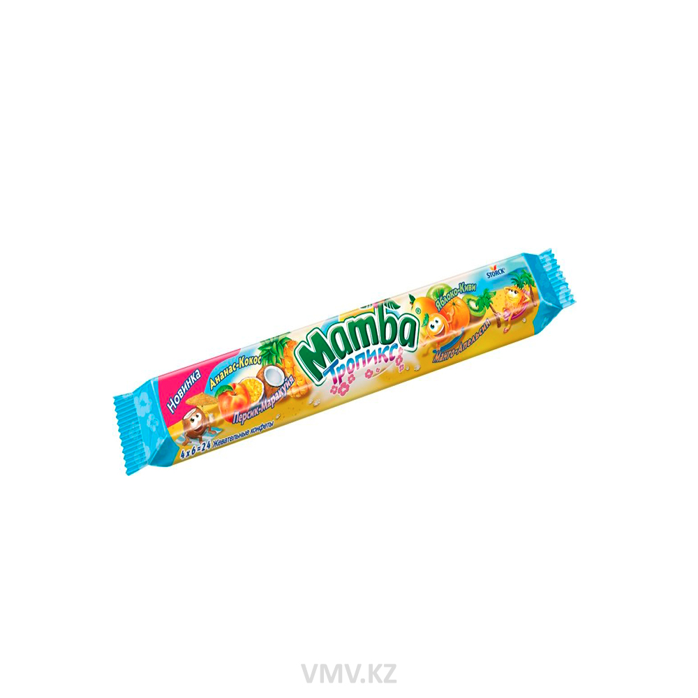 КОНФЕТЫ ЖЕВАТЕЛЬНЫЕ MAMBA 79,5Г
