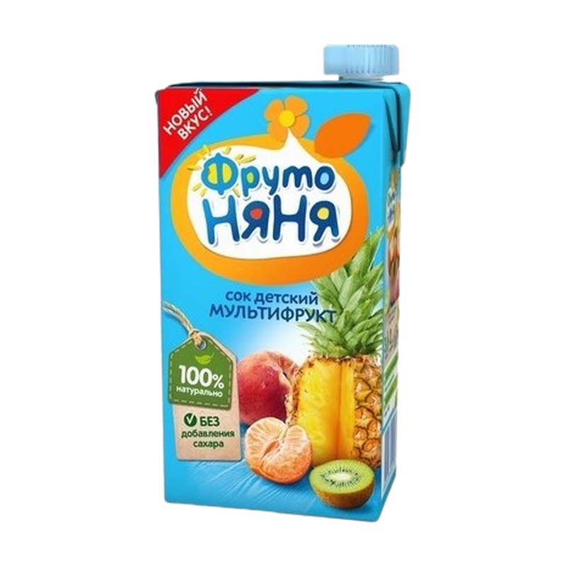 СОК ФРУТО НЯНЯ МУЛЬТИФРУКТ 0,5Л Т/П