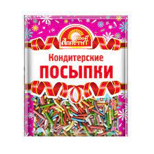 ПОСЫПКА КОНДИТЕРСКАЯ РУССКИЙ АППЕТИТ ВЕРМИШЕЛЬ 7Г