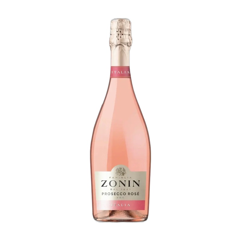 ВИНО ИГРИСТОЕ ZONIN ROSE РОЗОВОЕ СУХОЕ 11% 0,75Л ИТАЛИЯ