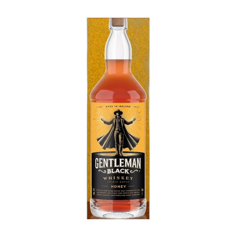 ВИСКИ GENTLEMAN BLACK HONEY 38% 1Л