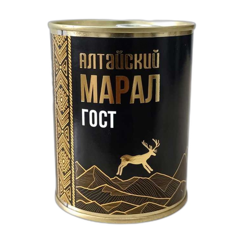 ТУШЁНКА АЛТАЙСКАЯ СИЛА МЯСО МАРАЛА ГОСТ В/С 338Г