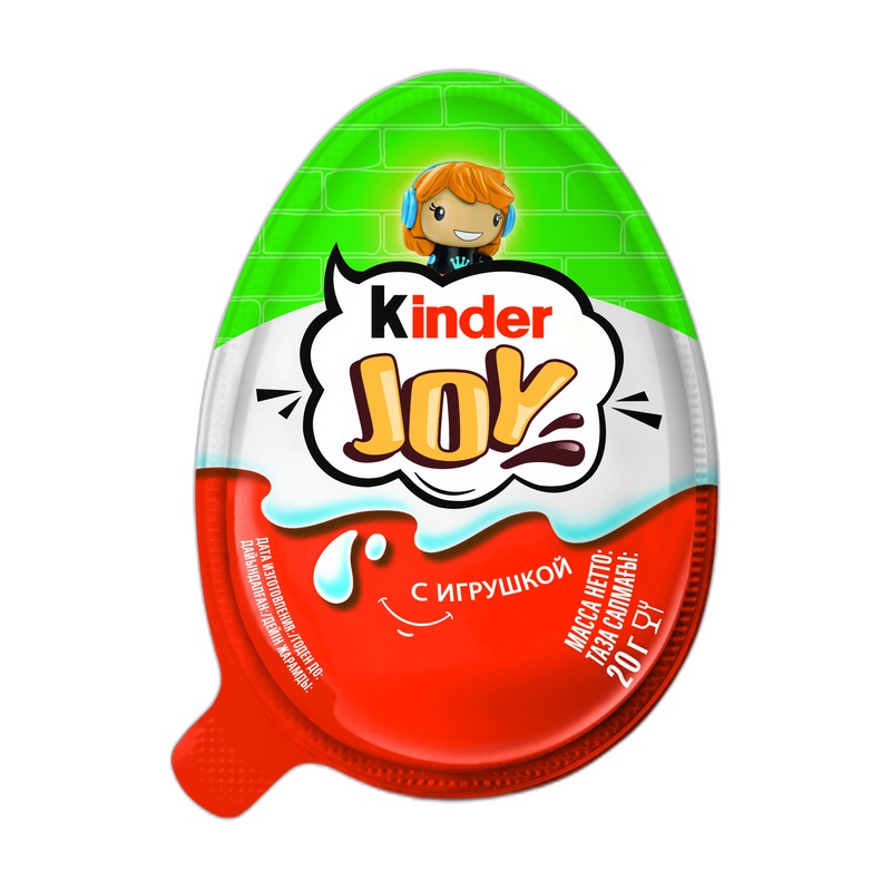 ЯЙЦО ШОКОЛАДНОЕ KINDER JOY