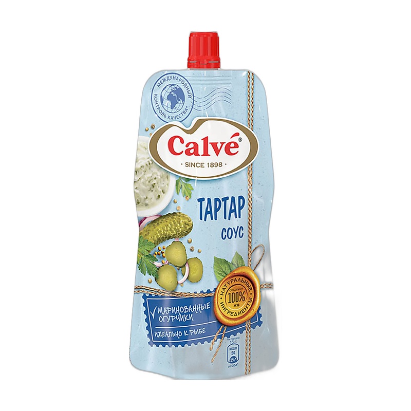 СОУС CALVE ТАРТАР 230Г Д/П