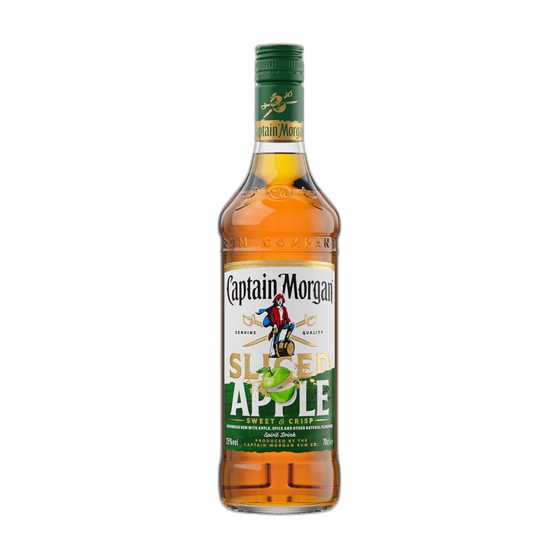 РОМ CAPTAIN MORGAN SLICED APPLE RUM 25% 0,7Л