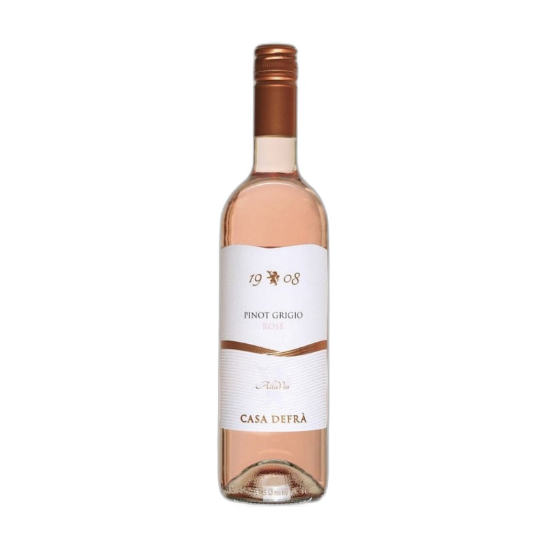 ВИНО CASA DEFRA PINOT GRIGIO BLUSH РОЗОВОЕ СУХОЕ 12% 0,75Л ИТАЛИЯ