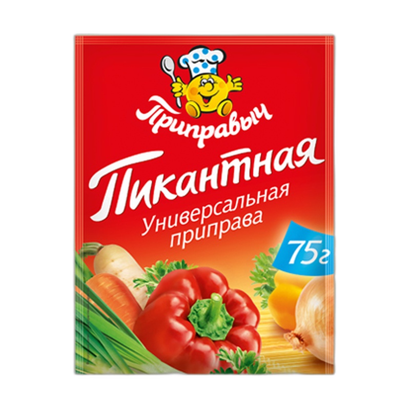 ПРИПРАВА ПРИПРАВЫЧ УНИВЕРСАЛЬНАЯ ПИКАНТНАЯ 75Г