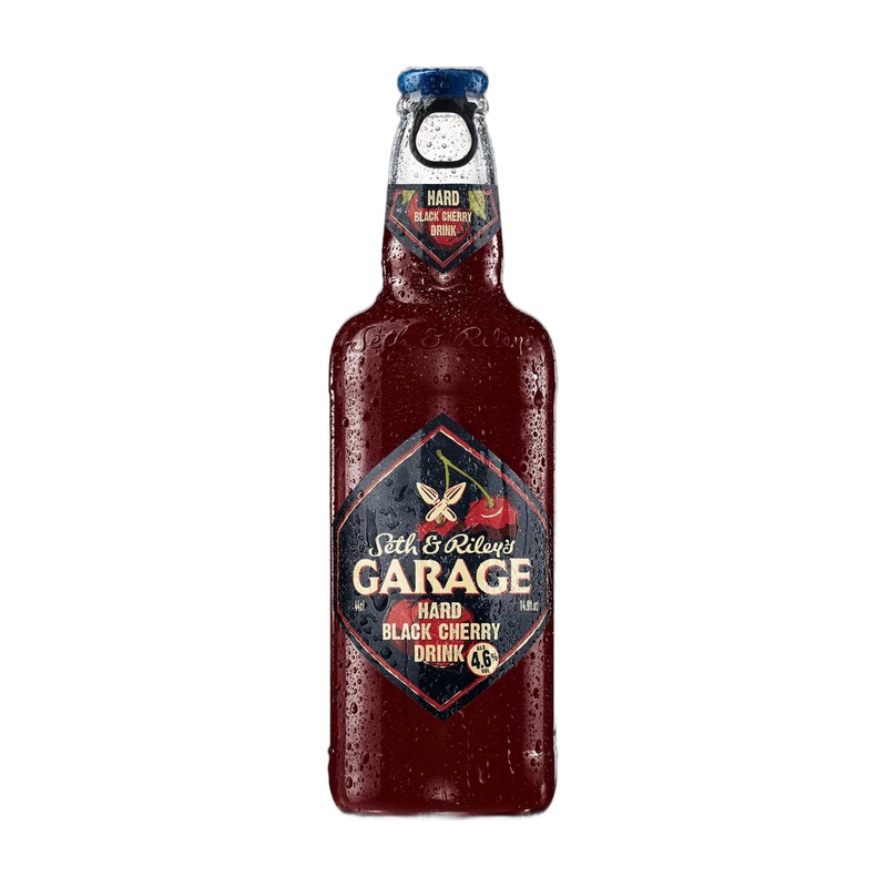 ПИВНОЙ НАПИТОК GARAGE BLACK CHERRY 4,6% 0,4Л СТ/Б