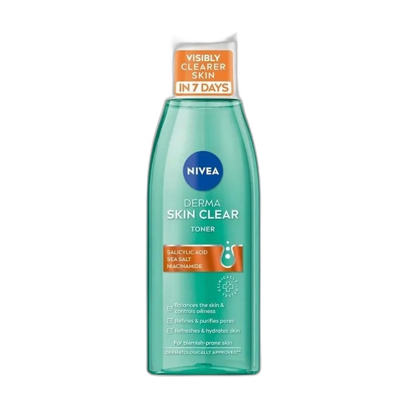 ТОНИК ДЛЯ ЛИЦА NIVEA DERMA SKIN CLEAR 200МЛ