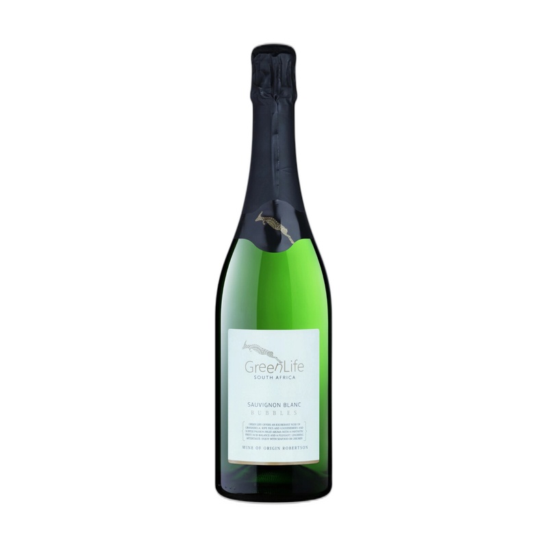 ВИНО ИГРИСТОЕ GREENLIFE SAUVIGNON BLANС БЕЛОЕ СУХОЕ 11,5% 0,75Л ЮАР