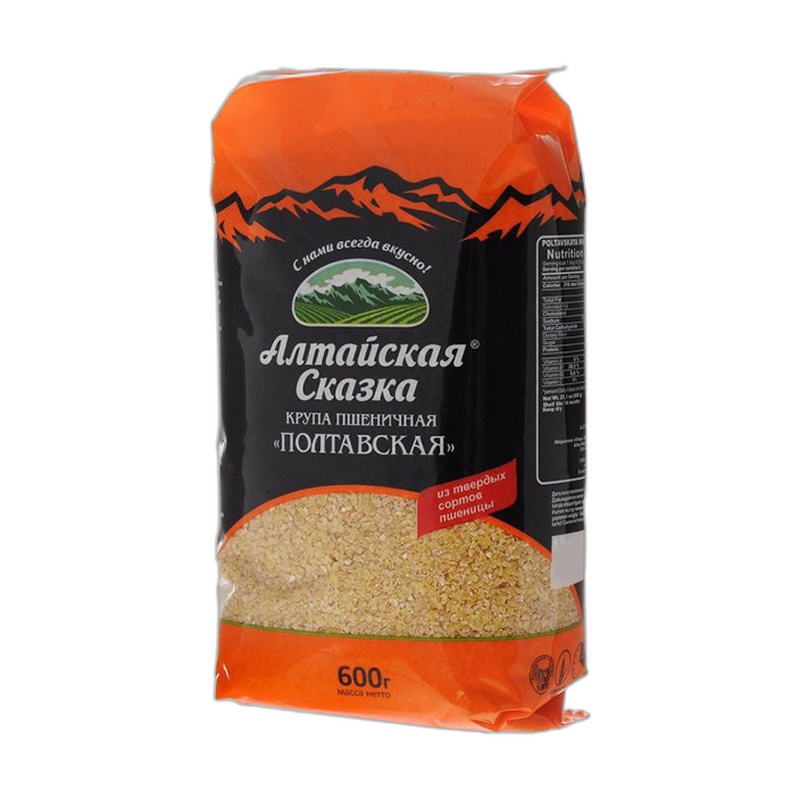 ПШЕНИЧНАЯ КРУПА АЛТАЙСКАЯ СКАЗКА ПОЛТАВСКАЯ №4 600Г
