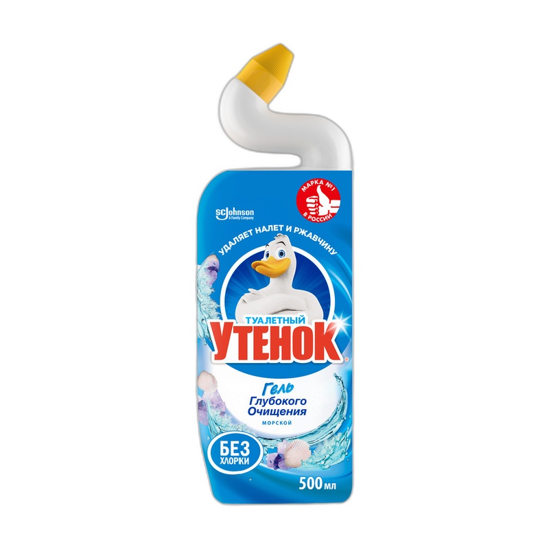 БЛОК ДЛЯ УНИТАЗА ТУАЛЕТНЫЙ УТЕНОК АКТИВНОЕ ОЧИЩЕНИЕ МОРСКОЙ 38Г