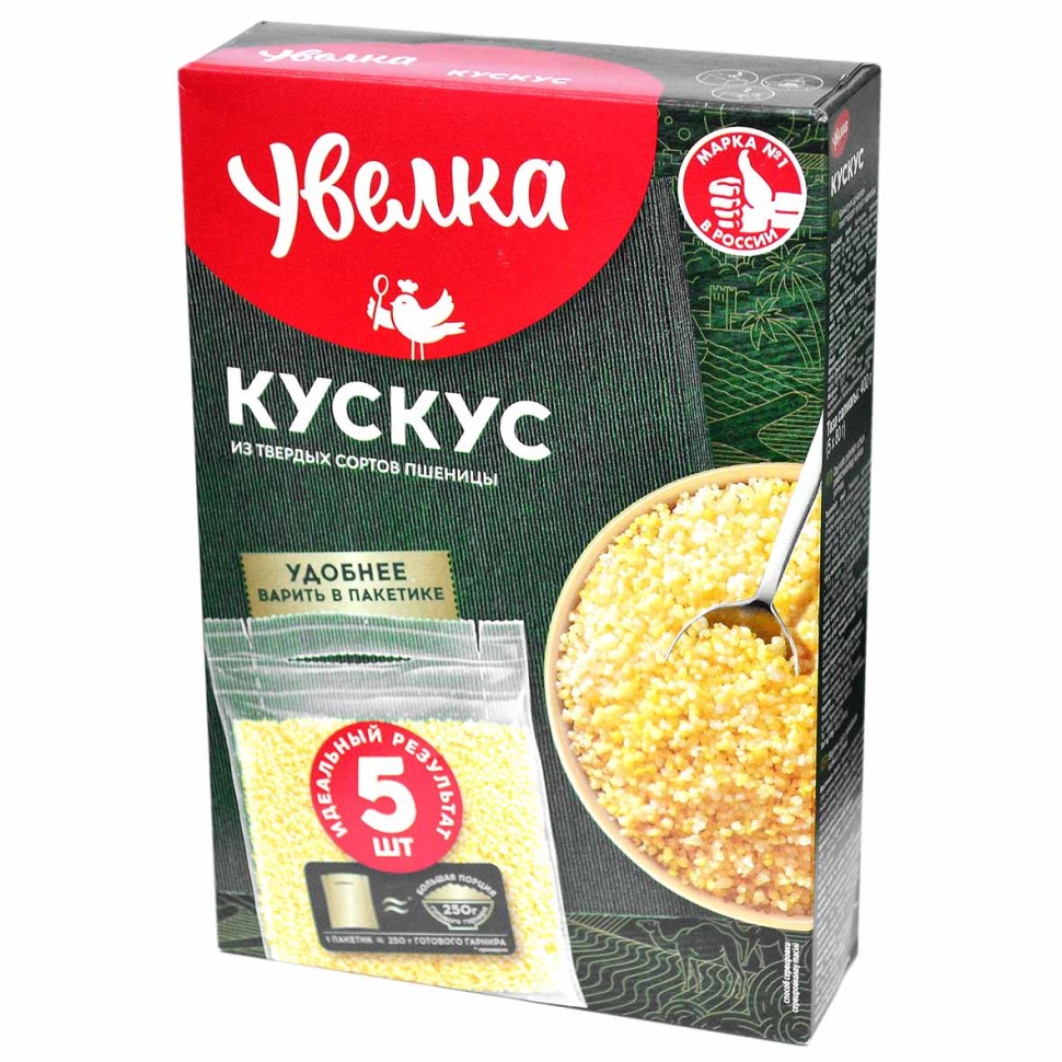 КУСКУС УВЕЛКА 5Х80Г ВАР/ПАК