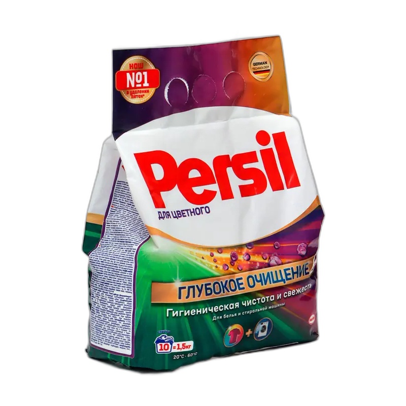 ПОРОШОК ДЛЯ СТИРКИ PERSIL ДЛЯ ЦВЕТНОГО БЕЛЬЯ 1,5КГ