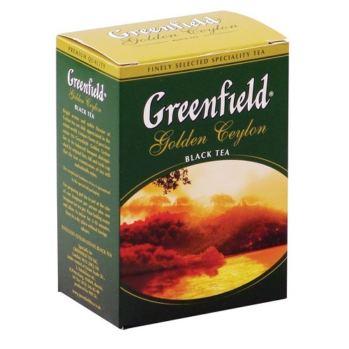 ЧАЙ ЧЕРНЫЙ GREENFIELD GOLDEN CEYLON 100Г