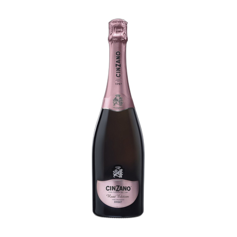 ВИНО ИГРИСТОЕ CINZANO ROSE EDITION РОЗОВОЕ СУХОЕ 9,5% 0,75Л ИТАЛИЯ