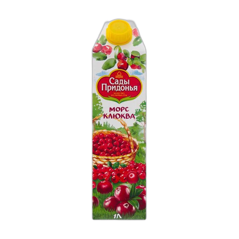 МОРС САДЫ ПРИДОНЬЯ КЛЮКВА 1Л Т/П