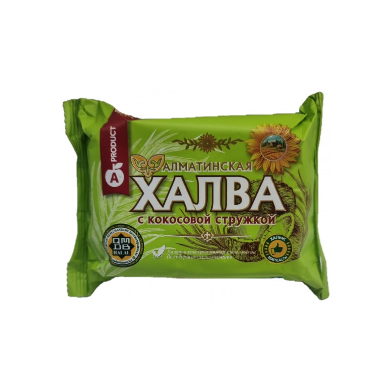 ХАЛВА A PRODUCT АЛМАТИНСКАЯ С КОКОСОВОЙ СТРУЖКОЙ 275Г