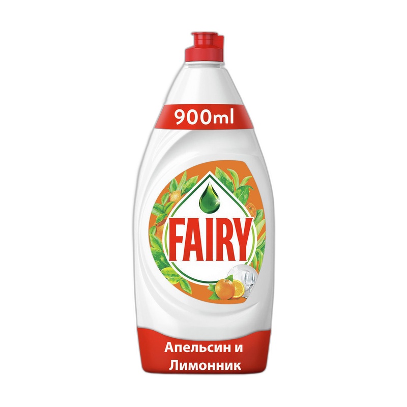 СРЕДСТВО ДЛЯ МЫТЬЯ ПОСУДЫ FAIRY АПЕЛЬСИН И ЛИМОННИК 900МЛ