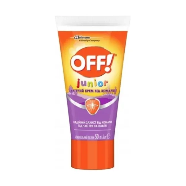 КРЕМ OFF! JUNIOR ОТ КОМАРОВ 50МЛ