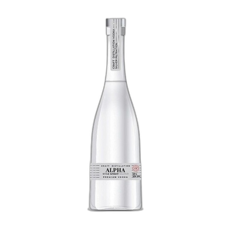 ВОДКА ALPHA STAR SPIRIT SILVER 40% 0,5Л