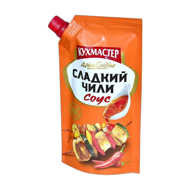 СОУС КУХМАСТЕР СЛАДКИЙ ЧИЛИ 230Г Д/П