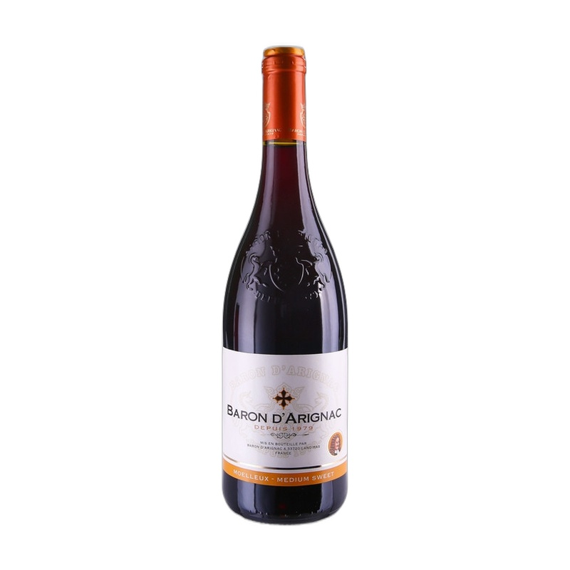 ВИНО BARON D'ARIGNAC КРАСНОЕ СУХОЕ 12% 0,75Л ФРАНЦИЯ