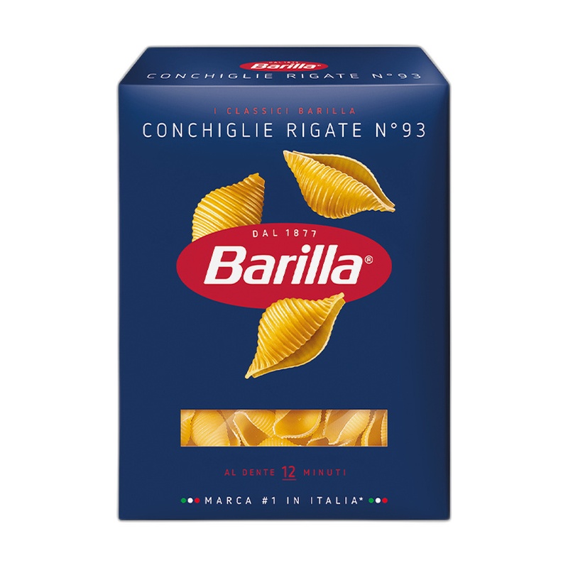 ПАСТА BARILLA CONCHIGLIE RIGATE 450Г