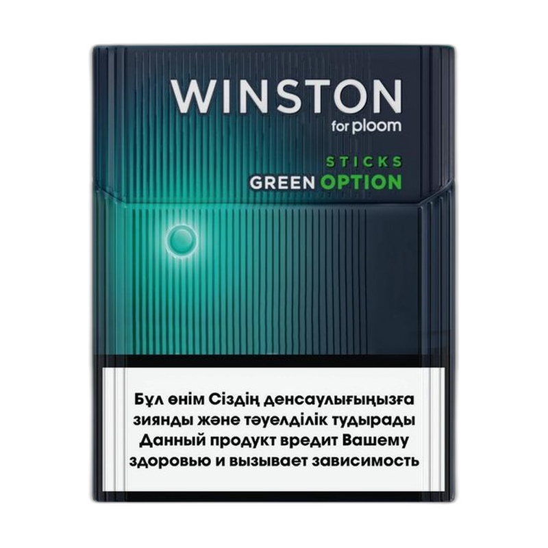ТАБАЧНЫЕ ПАЛОЧКИ WINSTON GREEN OPTION